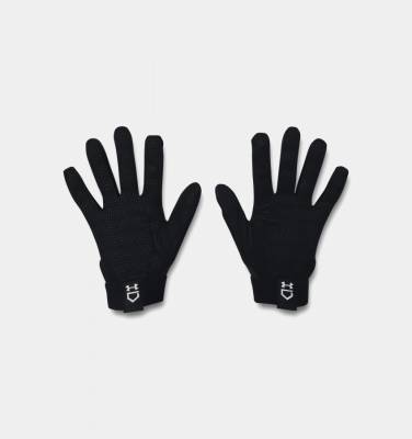 Women's Black UA Radar Batting Gloves