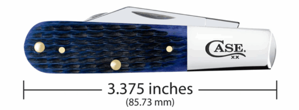 CASE KNIVES ROGERS JIG NAVY BLUE BONE BARLOW - Image 2