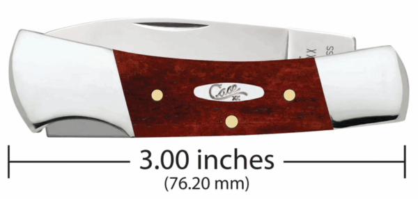 CASE KNIVES SMOOTH CHESTNUT BONE LOCKBACK - Image 2