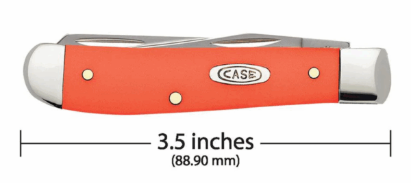 CASE KNIVES ORANGE SYNTHETIC MINI TRAPPER - Image 2