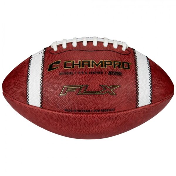 CHAMPRO FLX LEATHER FOOTBALL - PEE-WEE