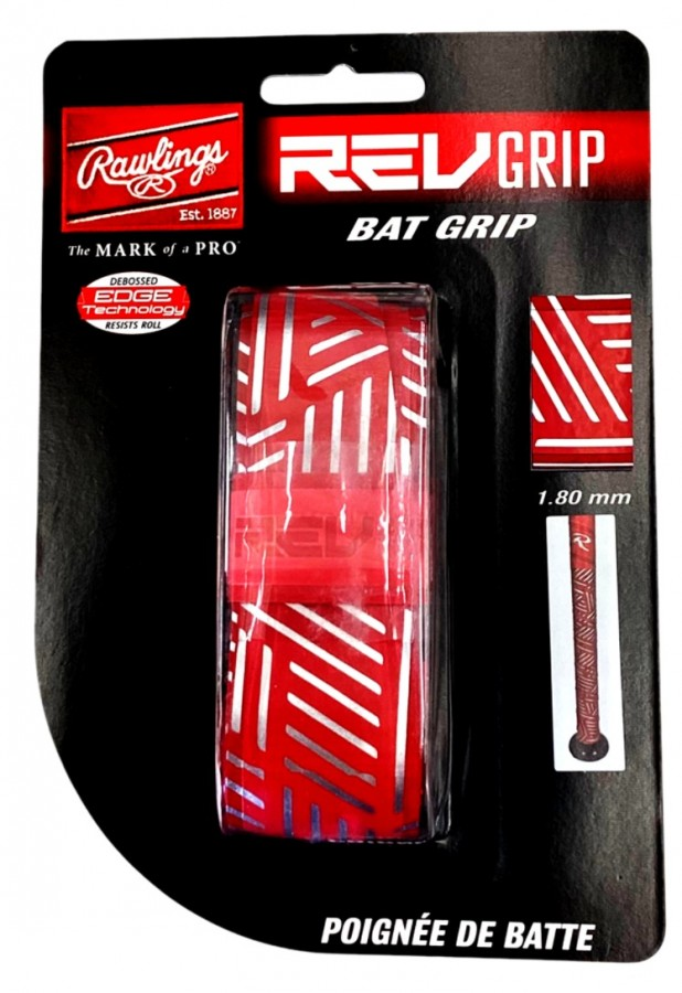 Boost Your Game with the Rawlings RevGrip 1.80mm Bat Grip