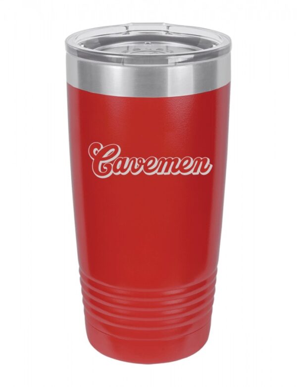 CAVE CITY CAVEMEN TUMBLER
