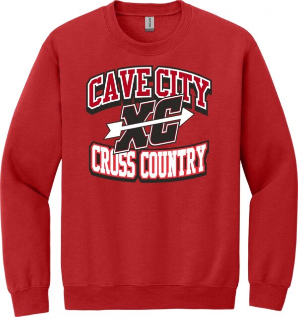 CAVE CITY XC YOUTH/ADULT SWEATSHIRT - Image 2