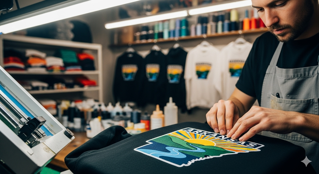 Embroidery vs. Screen Printing personalized hoodies