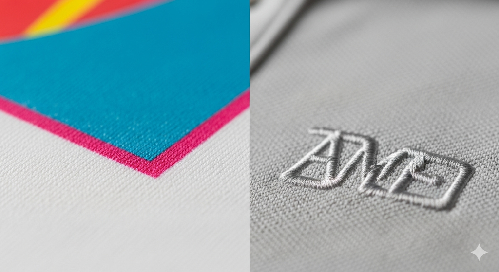 Screen Printing vs. Embroidery: A Head-to-Head Comparison