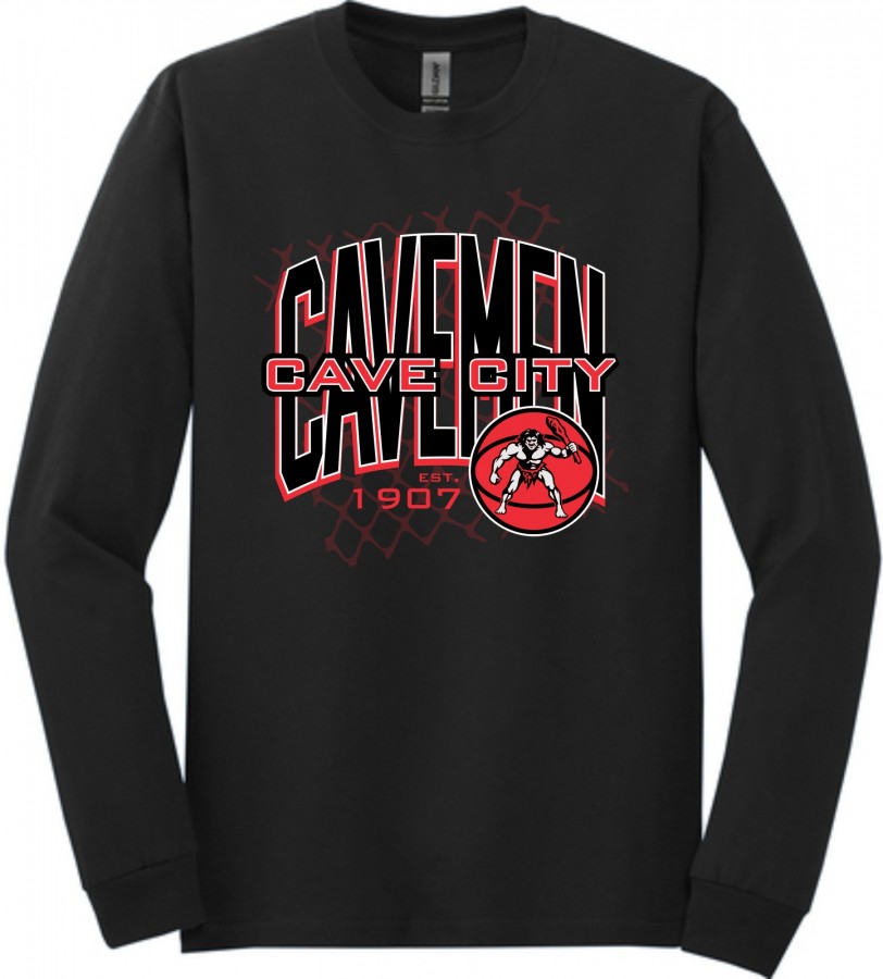 CAVE CITY CHEER/BASKETBALL L/S D2
