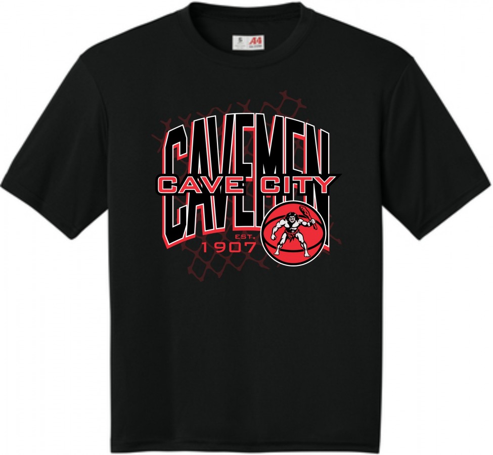 CAVE CITY CHEER/BASKETBALL DRIFIT S/S D2