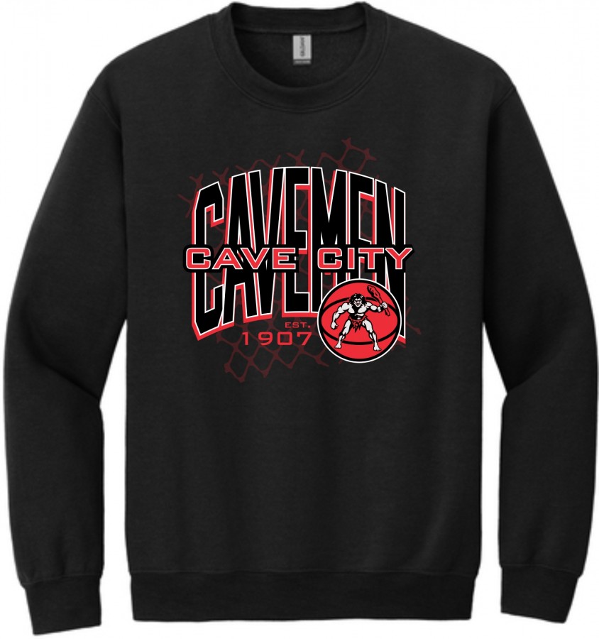 CAVE CITY CHEER/BASKETBALL SWEATSHIRT D2
