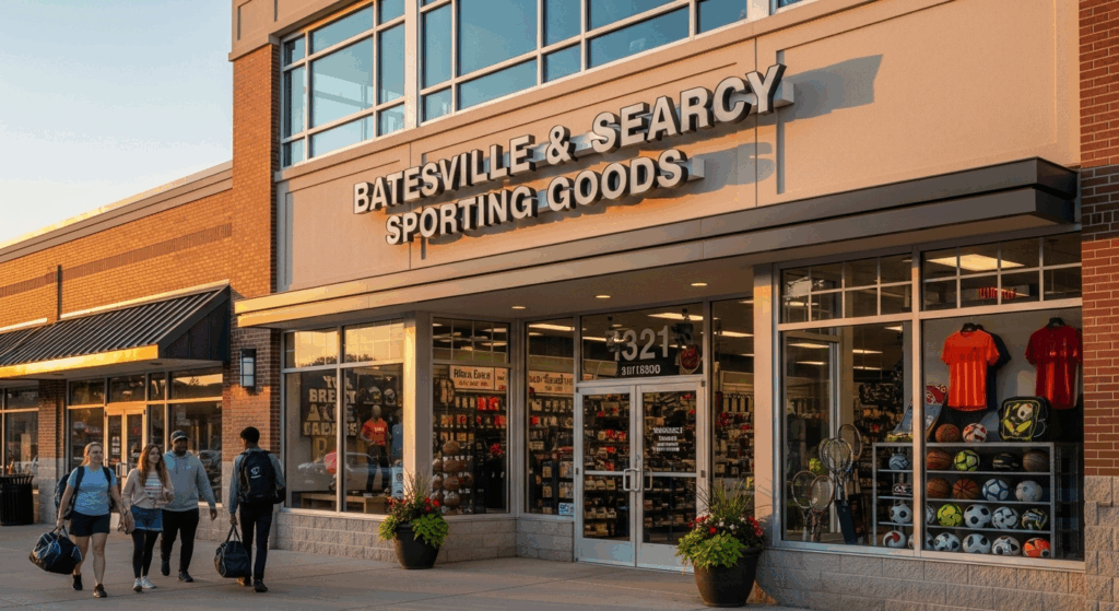 trusted sporting goods shop for Batesville, Searcy, and the surrounding schools, travel teams, and recreational leagues across North Central Arkansas.