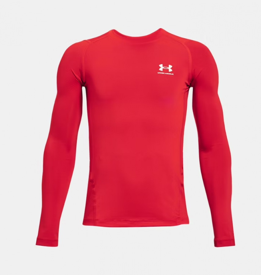 UNDER AMOUR Boys' HeatGear® Armour Long Sleeve - Image 3