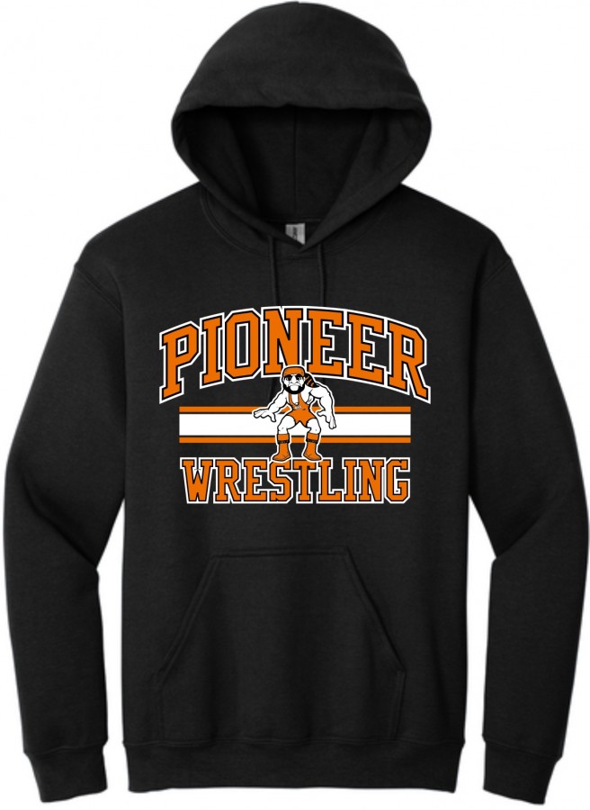 PIONEER WRESTLING HOODIE - D2