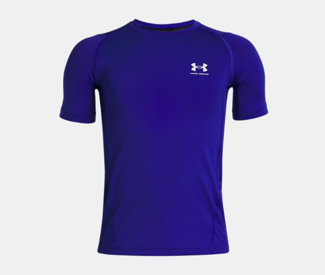UNDER ARMOUR Boys' HeatGear® Armour Short Sleeve - Image 4