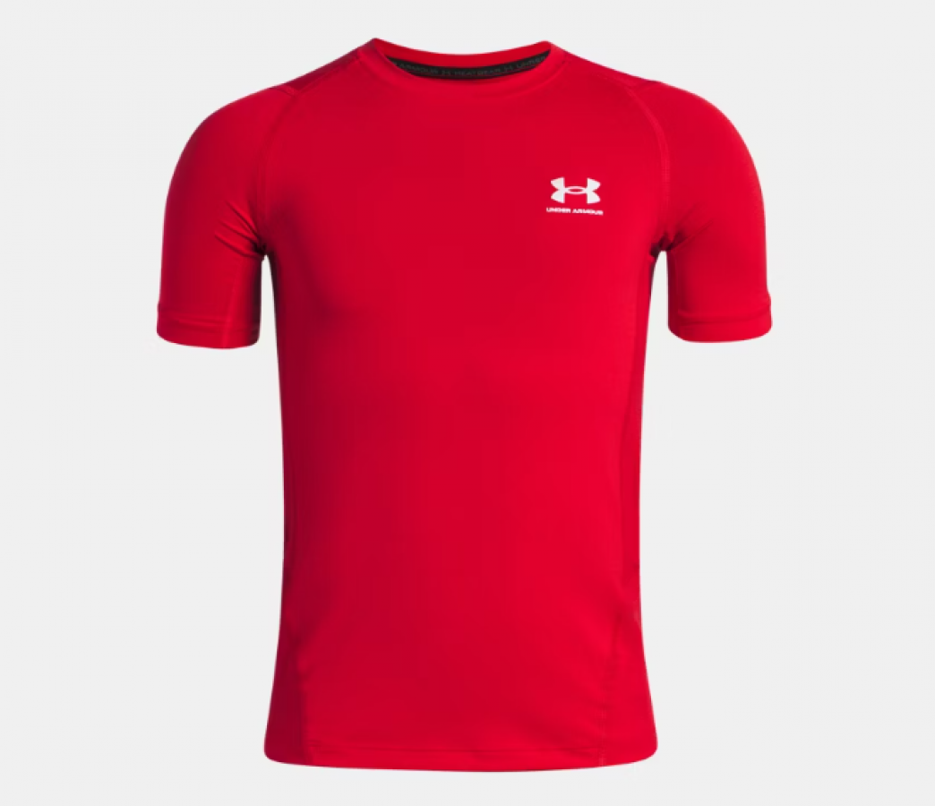 UNDER ARMOUR Boys' HeatGear® Armour Short Sleeve - Image 5