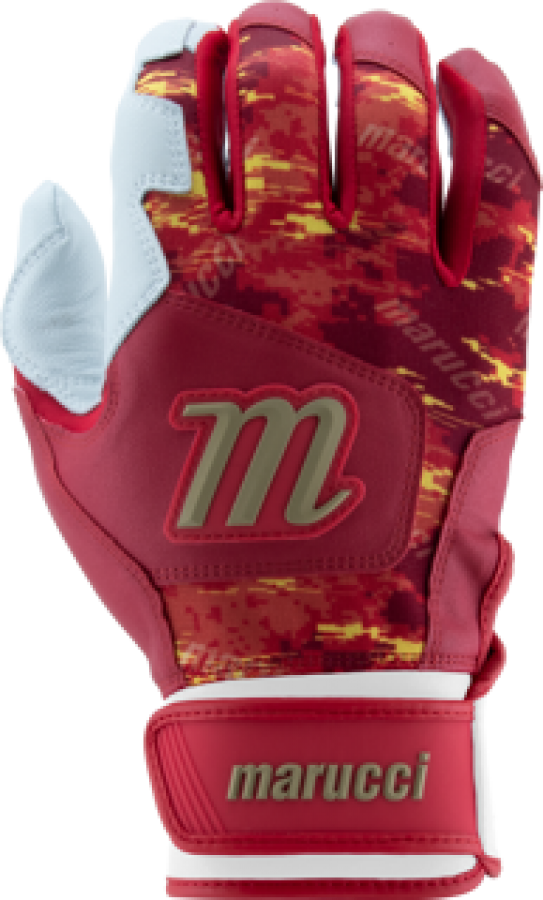 thumbnail image 2 of Marucci Signature Youth Batting Glove V4 - Pro-Quality Baseball & Softball Gloves For Young Players 2 of 3