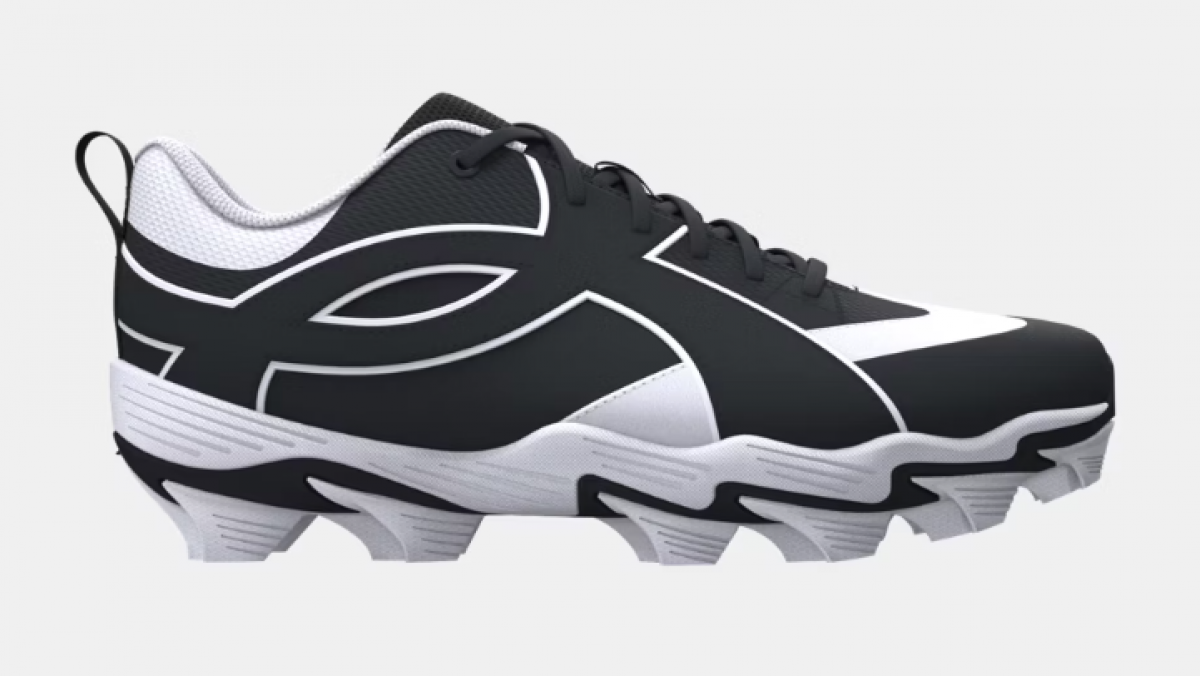 UNDER ARMOUR BOYS LEADOFF ICON LOW RM BASEBALL CLEATS