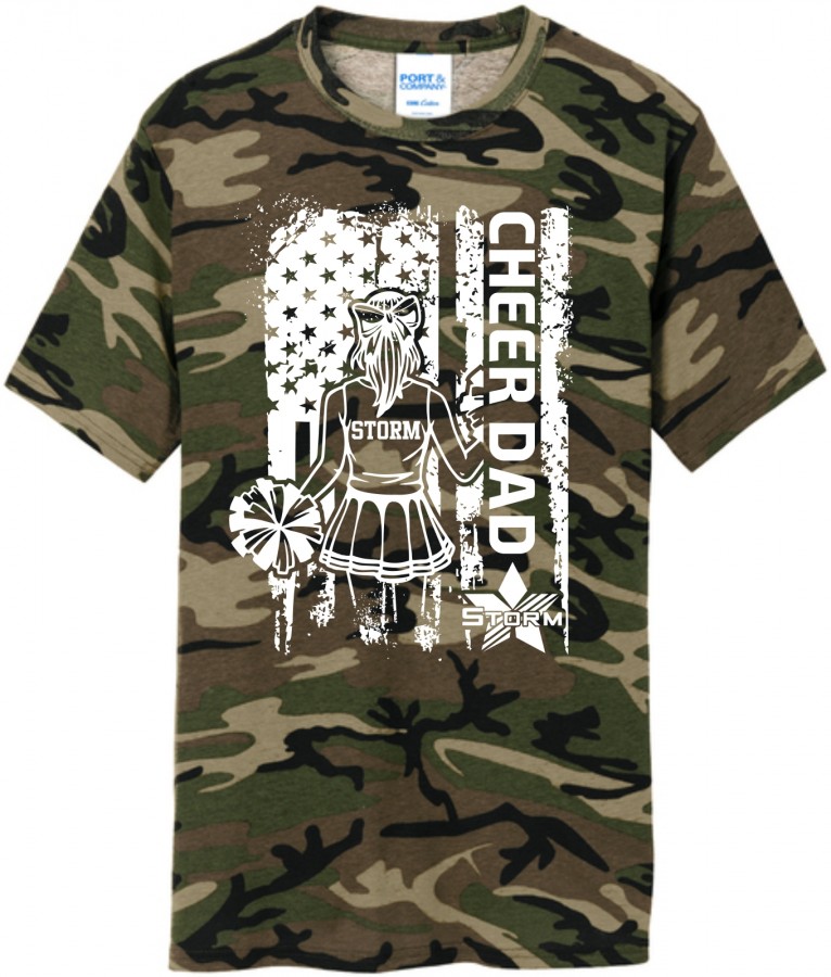 INDEPENDENCE ELITE CHEER DAD S/S - D7 CAMO