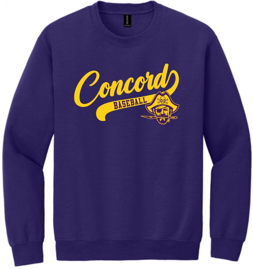 CONCORD BASEBALL ADULT SWEATSHIRT