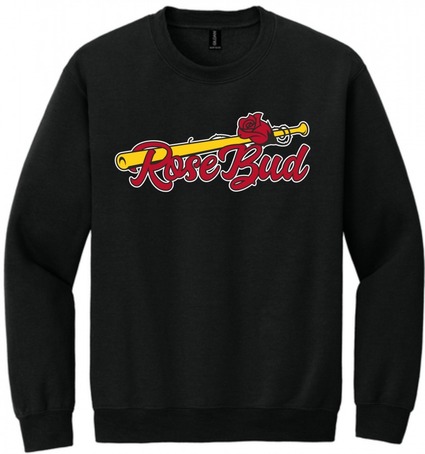ROSE BUD BASEBALL SWEATSHIRT