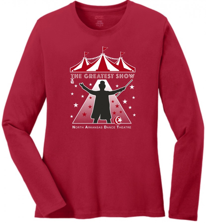 NADT THE GREATEST SHOW LADIES LONG SLEEVE
