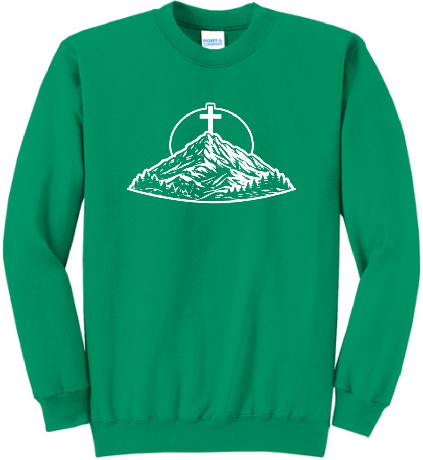 CHARIS - YOUTH/ADULT KELLY GREEN SWEATSHIRT