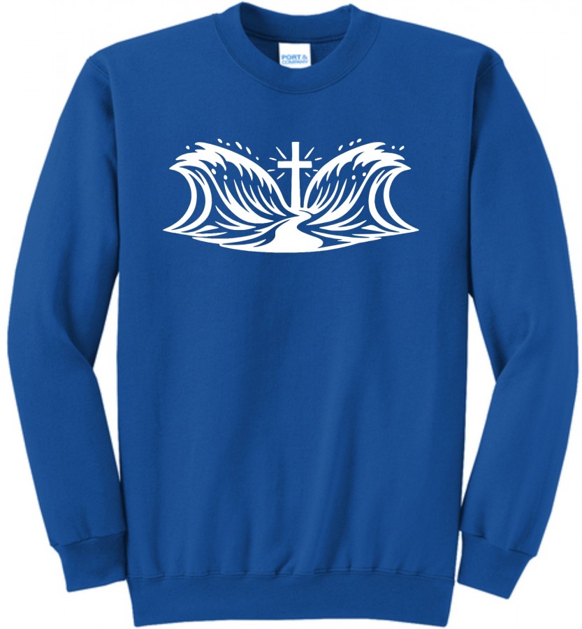 THARROS - YOUTH/ADULT ROYAL SWEATSHIRT