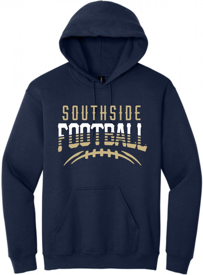 SOUTHSIDE FOOTBALL YOUTH/ADULT HOODIE - D1