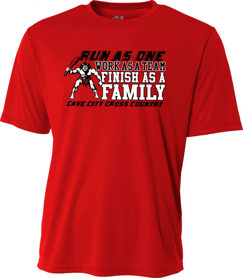 CAVE CITY XC YOUTH/ADULT DRIFIT S/S