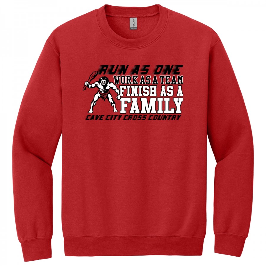 CAVE CITY XC YOUTH/ADULT SWEATSHIRT